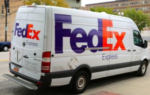 Fedex stocks down
